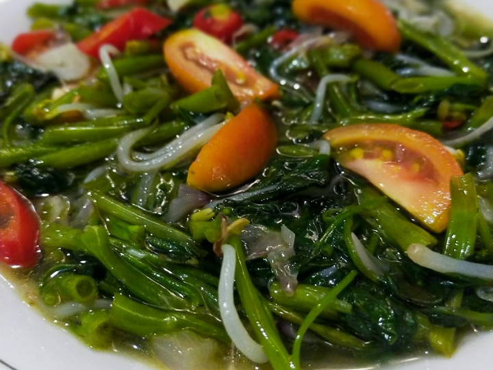 Resep Tumis tauge kangkung Anti Gagal