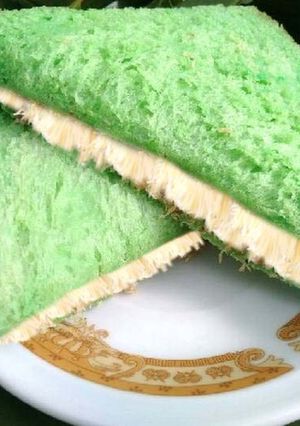 Foto resep MEG Cheese Roti Pandan Kukus