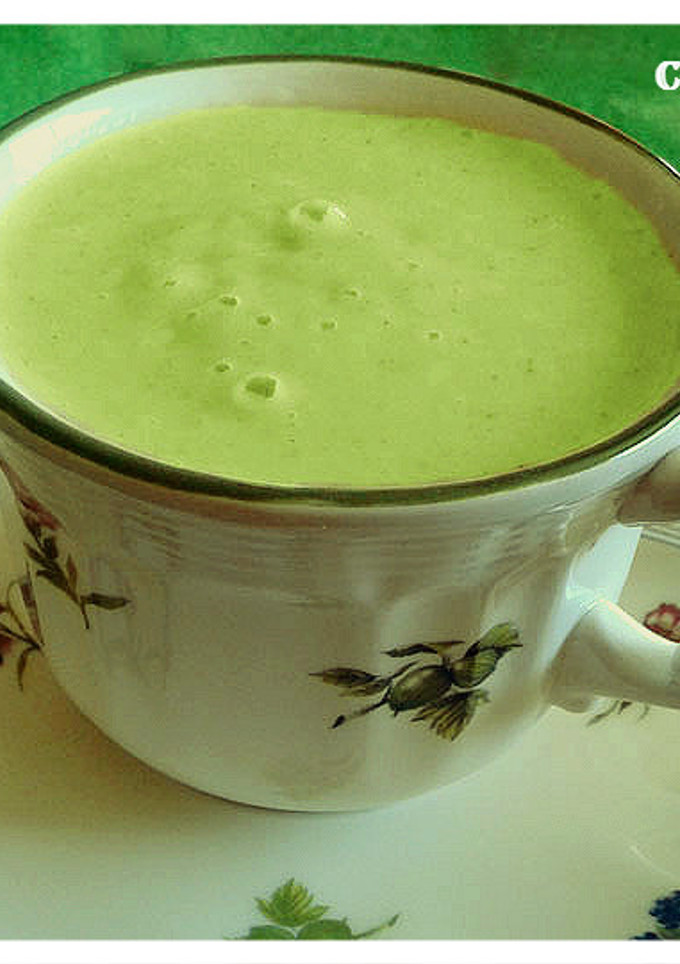 Una foto de Crema de brécol