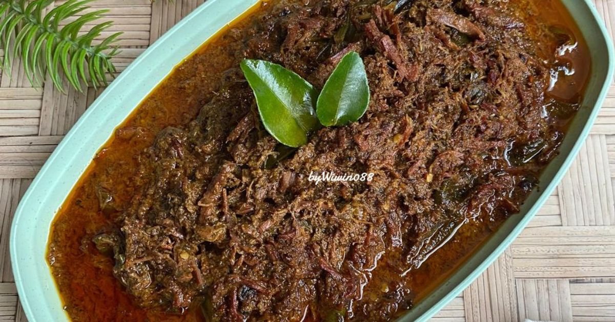 Resep Rendang Kalio Sapi Suir oleh Wiwin088 - Cookpad