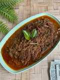 Rendang Kalio Sapi Suir