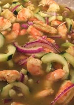 Una foto de Aguachile (camarón)
