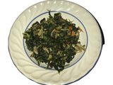 Tumis Teri Daun Singkong