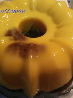 Foto resep Puding labu kuning lapis coklat