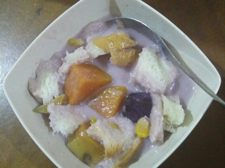 Resep Kolak Ungu Roti Tawar yang Menggugah Selera