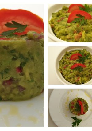 O poză a rețetei Guacamole.