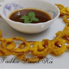 A picture of Onion pakora.