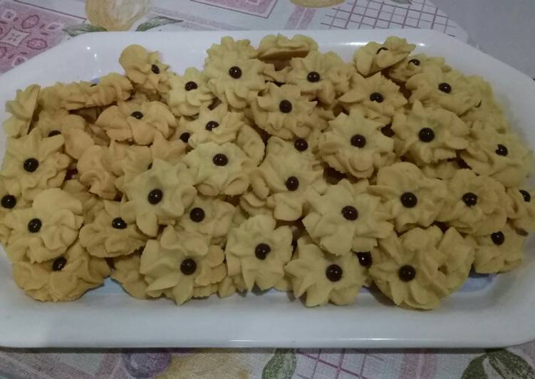 Cookies Mawar Tanpa Telur