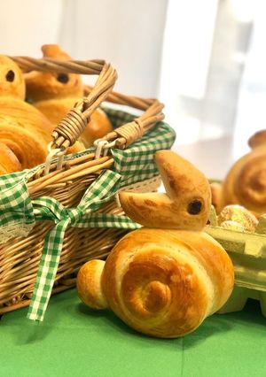 Une photo de Brioches Lapins de Pâques