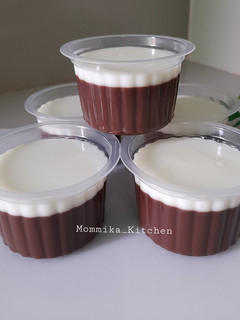 Foto resep Puding coklat vla vanilla ala kfc