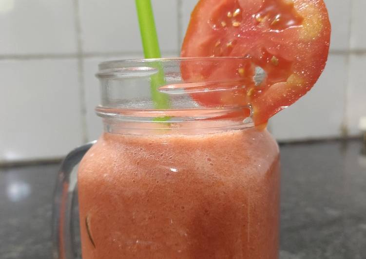 Steps to Prepare Homemade Tomato juice