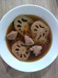 莲藕排骨汤 Lotus Root Pork Rib Soup