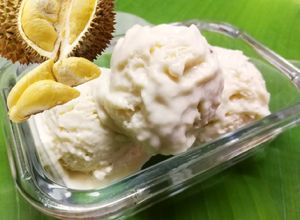รูปของ 🍦ไอศครีมกะทิทุเรียน🍦(สูตรโฮมเมด)​