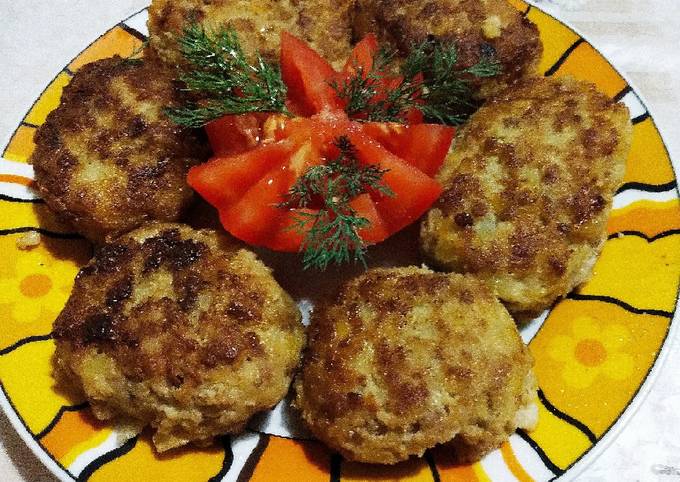 Картофельные биточки с фаршем - пошаговый рецепт с фото на luchistii-sudak.ru
