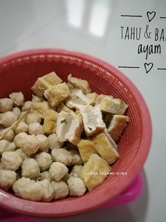 Foto resep Tahu & bakso ayam