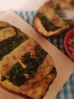 Gefüllter Spaghetti Kürbis Rezepthauptbild