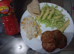 Una foto de Tortitas de atún