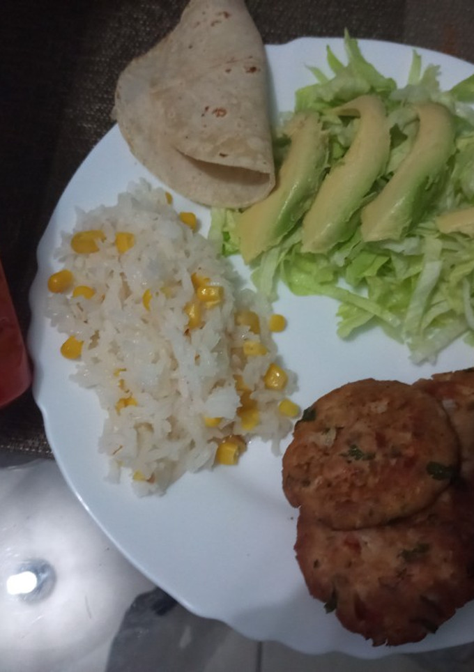 Una foto de Tortitas de atún