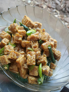 Foto resep Tumis Tempe Kacang Pete simple