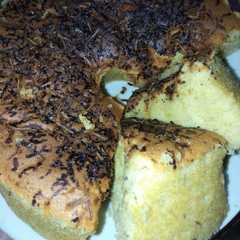 รูปของ Bolu pisang tabur coklat keju