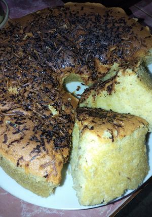 Foto resep Bolu pisang tabur coklat keju