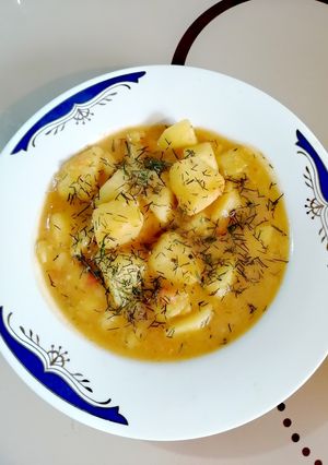 O poză a rețetei Tocăniță de cartofi (de post).
