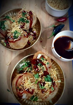 সেও ফুচকা (sev puri recipe in bengali) রেসিপির প্রধান ছবি