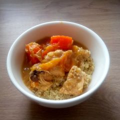 A picture of Chicken tagine.