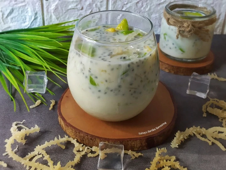 Langkah Mudah untuk Membikin Resep Es Alpukat Rumput Laut yang Bikin Ngiler Anti Ribet, Lezat Sekali