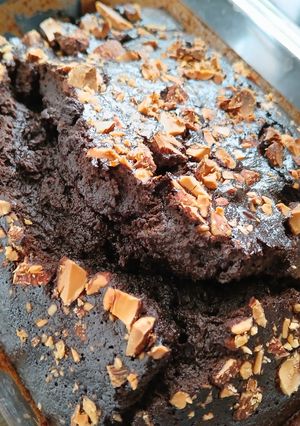 Foto resep Brownies Pisang Kelor Gluten Free