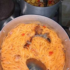 A picture of Super gatte with fish.