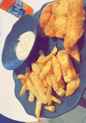 صورة لوصفة 🐟 سمك مع بطاطا