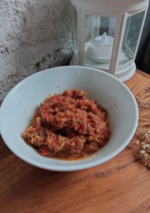 Foto resep Sambel Tuna Asap
