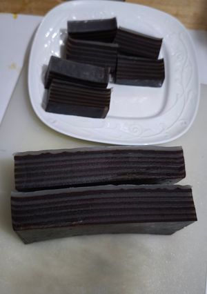 Foto resep Kue lapis coklat vanilla