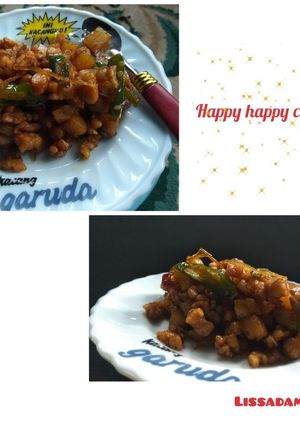 Foto resep Kering tempe dan kentang