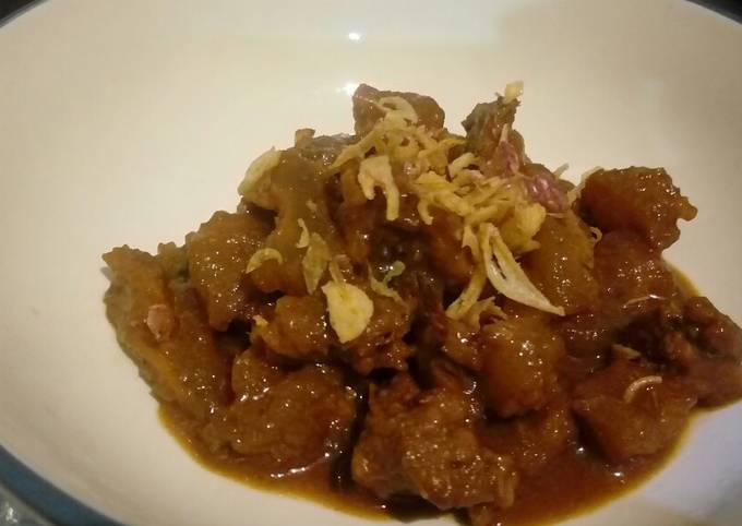 Langkah Mudah untuk Menyiapkan Krengsengan daging kambing Anti Gagal