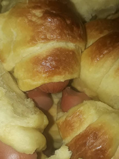 Una foto de Chanchitas (rollitos de salchicha)