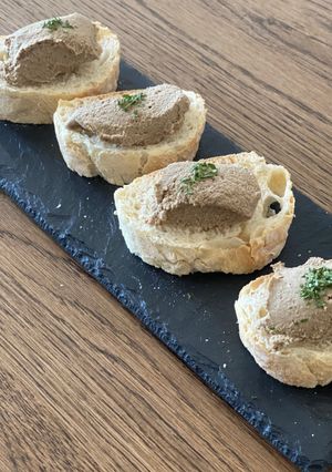 A picture of Chicken liver pâté - Party menu🎈.