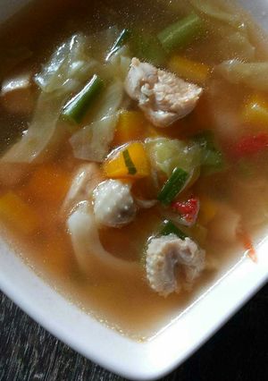 Foto resep Sup Merah Ayam Endel