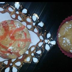 A picture of Whole wheat Oats muffin.