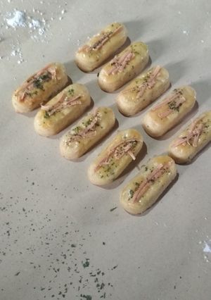 Foto resep Garlic Cheese Cookies