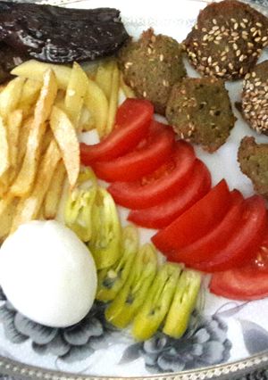 صورة لوصفة فطار مصري اصيل (طعمية)😍
