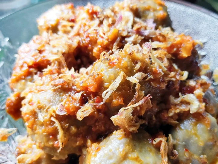 Langkah Mudah untuk Membikin Resep Pentol mercon yang Lezat Sekali Anti Ribet, Mantap Sekali