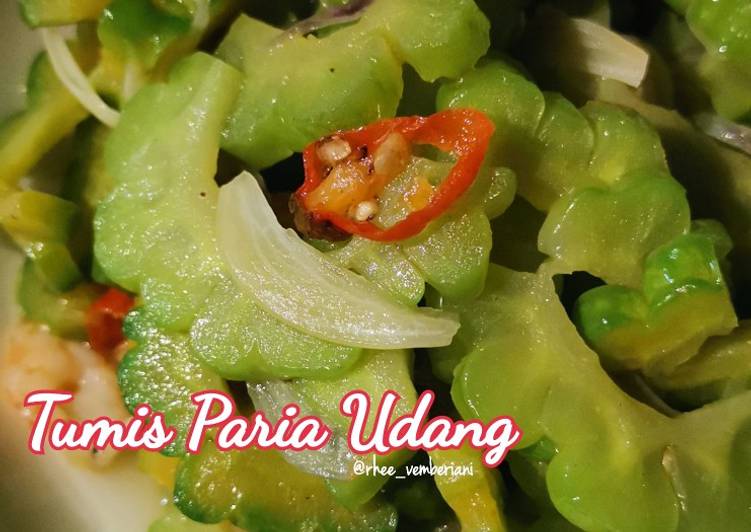 Resep Tumis Pare Udang Anti Gagal