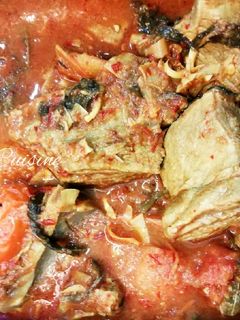 Gambar 👩‍🍳LAUK PAUK : ASAM PEDAS IKAN PARI