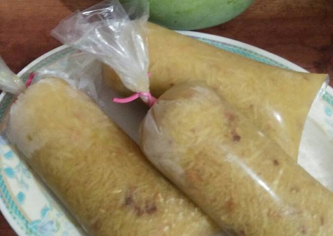 Resep Es mangga muda yang Enak Banget