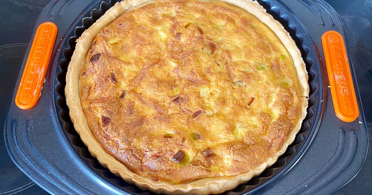 Quiche Lorraine (bacon and leeks) Recipe by Nadine Schweitzer Cookpad
