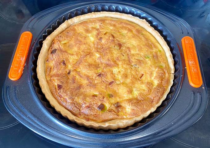 Quiche Lorraine (bacon and leeks)