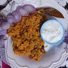 પંજાબી વેજ બિરયાની (Punjabi Veg Biryani Recipe In Gujarati)-レシピのメイン写真