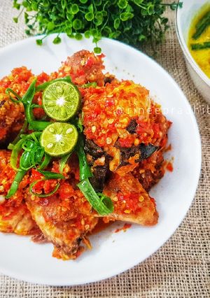 Foto resep Ayam sambel simple enak
